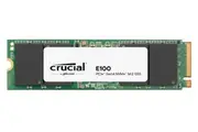 Crucial E100 480GB Gen4 NVMe SSD 4700/2500 MB/s R/W 100TBW 350K/460K IOPS 1.5M hrs MTTF M.2 PCIe4 3yrs <500GB ~Crucial P3 CT500P3SSD8