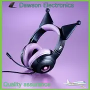 Razer x Kuromi Sanrio Kraken V3 X Wired Headset Headphone Limited Edition