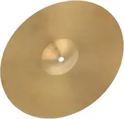 Hoement 12 Practice Drum Set Cymbal Metal Jazz Drum Crash Cymbal Sturdy Replacement Part for Drum Hardware