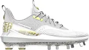 [Under Armour] Harper 7 Low Metal Baseball Cleats White | Size