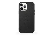 For iPhone 13 Pro Case Genuine Leather Durable Slim Fit Protective Cover Black