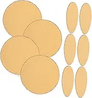6 Inch 80 Grit Sandpaper Discs 10 Pack Adhesive Sanding Discs for Angle Grinder Attachments