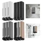 Shower Soap Dispenser Wall Mounted Three Head Commercial Stylish Shampoo Gel