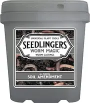 SSeedlingers Worm Magic Worm Castings 5 Pound Granular