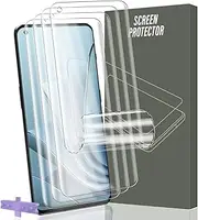 [Gelaasso] Screen Protector for OnePlus 11 [Non-Glass], Full Coverage Flexibility TPU Film, Pack of 4, HD Clear Screen Protector for OnePlus 11