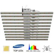 Spider 8000W w/Samsung561C Full Spectrum LED Grow Light Bar Dimmable Lamp UV/IR