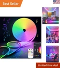 Dynamic RGB Neon Strip Lights - 16.4Ft Color Changing LED for Indoor/Outdoor Use