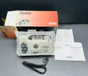 vivitar bv40 35mm camera built in flash new in box untested