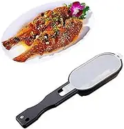 Fast Fish Scale Remover Upgraded - Fish Scaler Fish Descaler Tool Skin Brush Scraping Cleaning Peeler Scraper (Black)