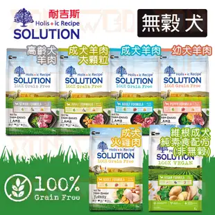 SOLUTION 耐吉斯 狗飼料 1.5kg/3kg/7.5kg 幼犬 成犬 高齡犬 犬飼料 狗糧 犬糧