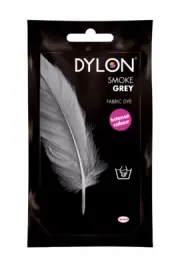 DYLON Permanant Fabric Dye Hand Dye - SMOKE GREY - 50 gram