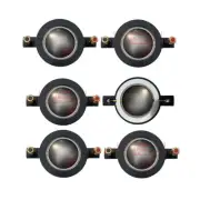 6Pcs 44MM Replacement Diaphragm Titanium Compression For Speaker Driver Tweeters