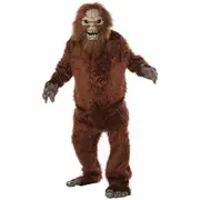 Sasquatch Beast Monster Abominable Cryptid Bigfoot Yeti Ani Motion Mens Costume