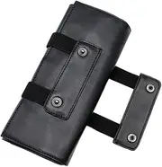 Happyyami Hair Stylist Scissor Holder Pouch Compartments Barber Tool Bag for Hairdressers
