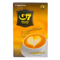 在飛比找家樂福線上購物網優惠-G7卡布奇諾咖啡-榛果風味