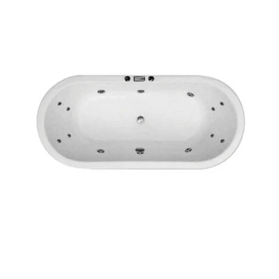 1640*795*470mm Florentine Spa Drop-In Bath Tub 6/10/14 Jets Acrylic Oval/Round