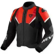 REV’IT! Automate Black Neon Red Jacket