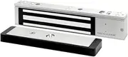 Seco-Larm E-941SA-600DPSQ Electromagnetic Lock; Built-in Dual-Color Status LED, Door Position Sensor and Bond Sensor; 600 lb Holding Force; 12/24VDC Selectable; Anodized Aluminum Housing