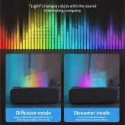 7 Color LED Aroma Diffuser with Flame Effect and Remote Control Function