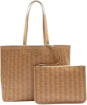 [Lacoste] NF4344ZE Jelly Coated Canvas Medium Tote Bag