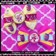 Donkey Kong Country N64 Diddy & Dixie Gamer Hair Bows