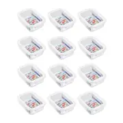12PK Lemon & Lime Yorkshire Glass Fresh Lock Food Container 1.5L