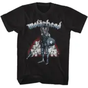 Motorhead War Pig Knight Stacked Skulls Spade Men's T Shirt Rock Band Merch