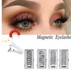 5pairs Magnetic Eyelash Set Curler Clip Quantum Kit 3D Eyelashes Lashe Eye C2G1