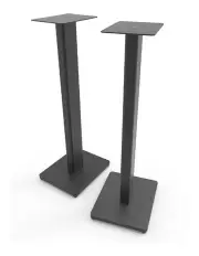 [Kanto] ST28 28inch Universal Bookshelf Speaker Floor Stand in Black, Pair