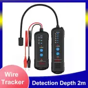 Underground Wire Locator Cable Tracer Detector Tester with Earphone Detection 2M