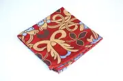 Lord R Colton Masterworks Pocket Square - Jacaranda Ruby Gold Silk - $75 Retail