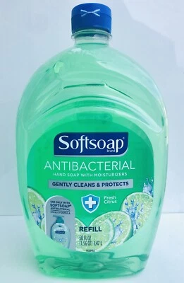 SOFTSOAP FRESH CITRUS HAND SOAP WASH REFILL 50 oz