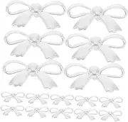 HAPINARY Women Clip Hair Clips Photo Frame Bow Charms 30pcs Bow Flatback Charms