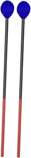 TOGEVAL 2Pcs Carbon Fiber Marimba Mallets Xylophone Hammers for Percussion Lightweight Durable Design Comfortable Grip for Enhanced Performance for Musicians Enthusiasts