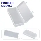 Transparent Plastic Cosmetics Stationery Storage Box Holder Case Container/Large