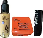 [Blue Heaven] Personal Compact Oil-free Foundation with Panstick Concealer - Set of 3