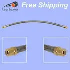 PTFE STEAM HOSE w/SS BRAIDED FOR PRESSING MACHINES, 3/8" MALE x MALE, 49" L