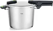 [Fissler] Vitaquick Green Stainless Steel Pressure Cooker 6L 22 cm 2 Cooking Levels Including Insert Suitable for Induction Cookers