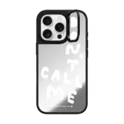 iPhone 16 Pro Mirror Ring Stand Case MagSafe Compatible Stefan Marx- Don't Call Me (Clear)