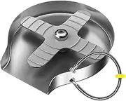 Xatteua Bottle Washer for Sink - Quick Rinser Cup Washe | Stainless Steel Glass Rinser for Kitchen Sinks, Metal Cup Washer, Kitchen Sink Cup Rinser