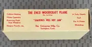 NOS Enco Woodcraft Plane 5" in Box from Enterprise Mfg. Torrington, CT