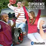 Rechargeable Portable Speaker | 8" Woofer | 2,600 Watts | Bluetooth, AUX - BLUE