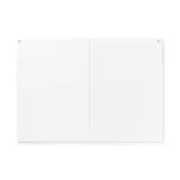 在飛比找博客來優惠-【MUJI 無印良品】可折疊白板.A3(折疊後尺寸A4)