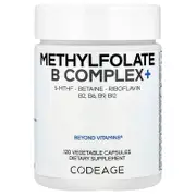 Codeage, Methylfolate B Complex+, 120 Vegetable Capsules