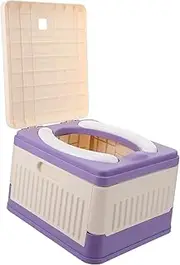 LOLIPPYY Portable Travel Potty for Folding Toilet Seat for Outdoor Use Lightweight and Durable Design Emergency Bedpan for Travel Easy to
