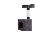Charlie's Lite Cat Tree With Round House Charcoal