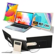 Laptop Screen Extender,Upgraded 15.6" Portable Monitor,FHD 15.6” Tri-Screen
