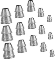 KONTONTY 25Pcs Iron Axe Handle Wedge Accessories for Tool Fixing Durable Lightweight Wedges for Hammer Axe Gardening Tools Versatile Repair Supplies for Carpenters Builders
