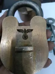 Padlock W/Master Key Set-Your-Own Solid Brass Padlock with 3 Keys & Model Lock