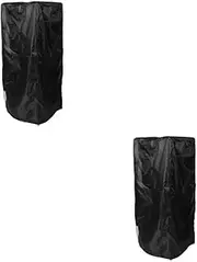 YARNOW Pcs Black Refrigerator Cover Protector Oxford Cloth Fridge Guard for Home Appliances Upright Fridge Cover